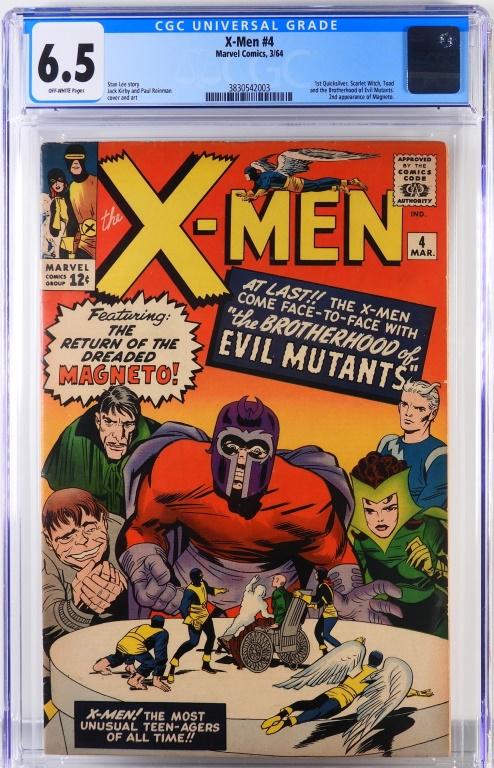 Marvel Comics X-Men #4 CGC 6.5 (1 of 2)