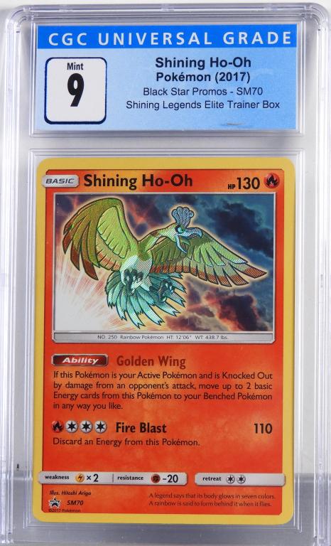 Pokemon Black Star Promo Shining Ho-Oh CGC 9 (1 of 2)