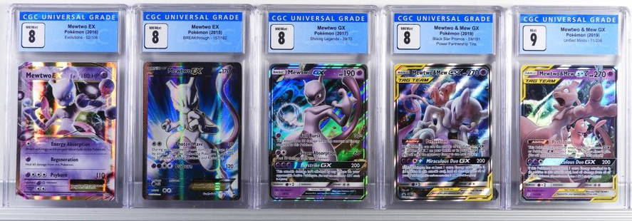 Cyber Mewtwo Z GX Pokemon Card 