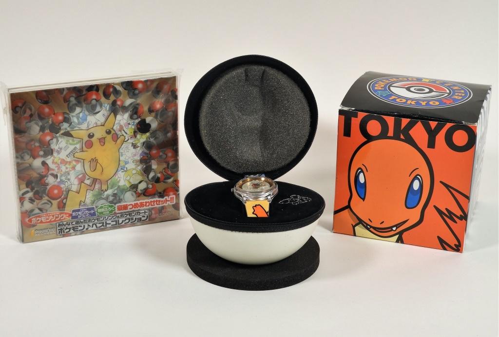 2PC Japanese Pokemon Tokyo Center Watch & CD (1 of 6)