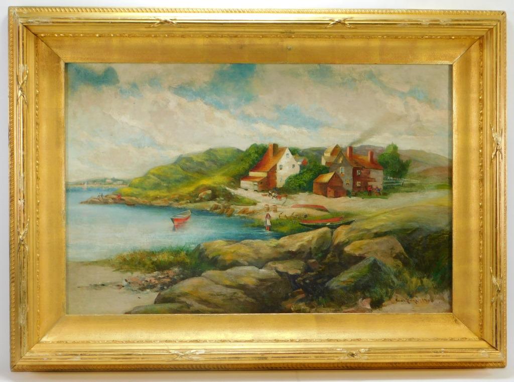 Edward A. Page New England Landscape Painting (1 of 8)