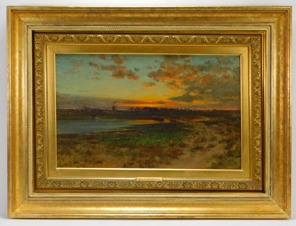 George H Smillie Hudson River Landscape Painting (1 of 7)
