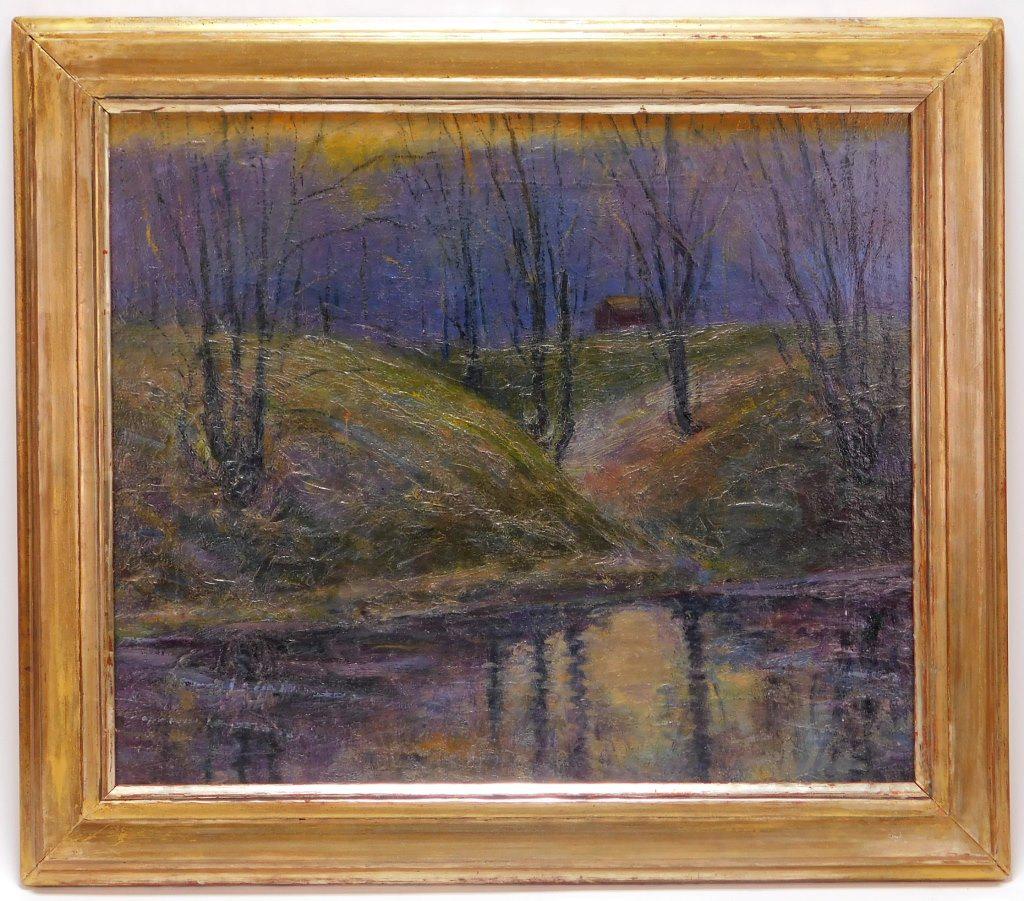 Oscar Soellner Impressionist Landscape Painting (1 of 5)