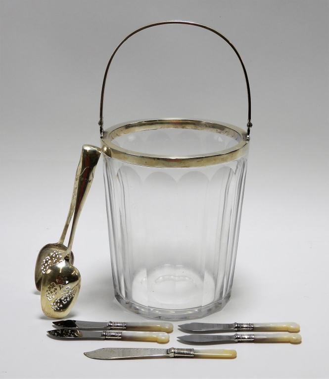 7PC Tiffany Ice Bucket & Other Knives (1 of 11)