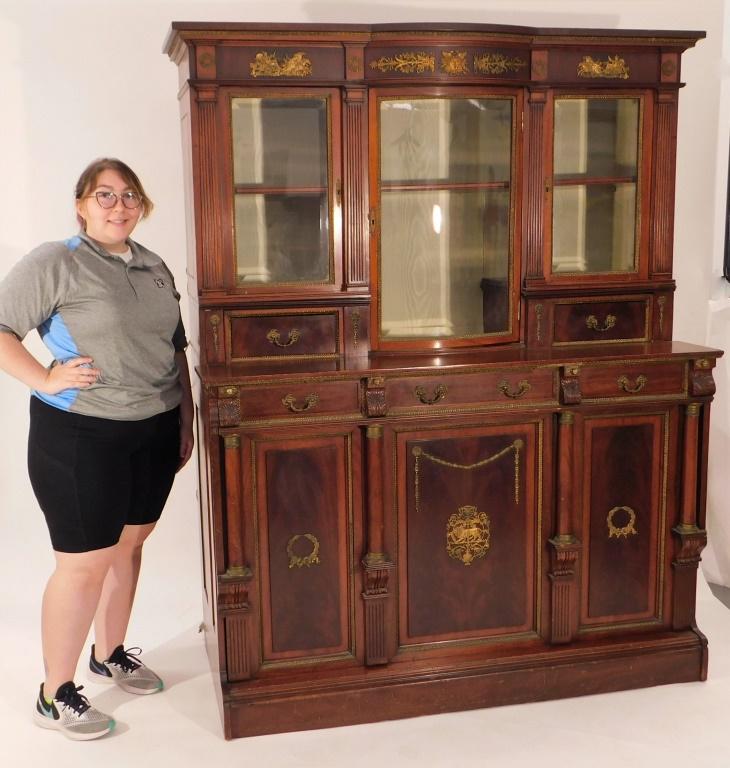 19C French Ormolu Breakfront Cabinet Murphy Bed (1 of 8)