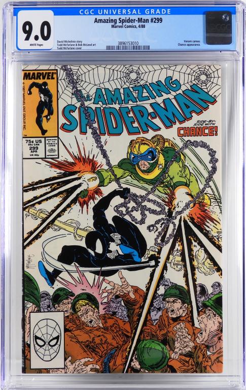 Marvel Comics Amazing Spider-Man #299 CGC 9.0 (1 of 2)