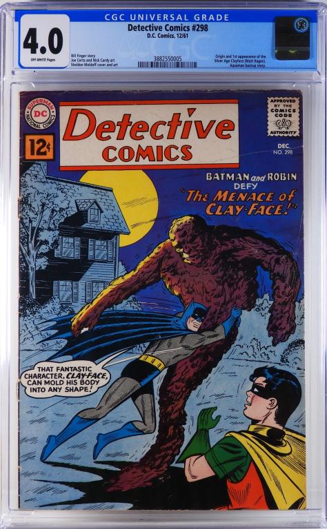 DC Comics Detective Comics #298 CGC 4.0 (1 of 1)