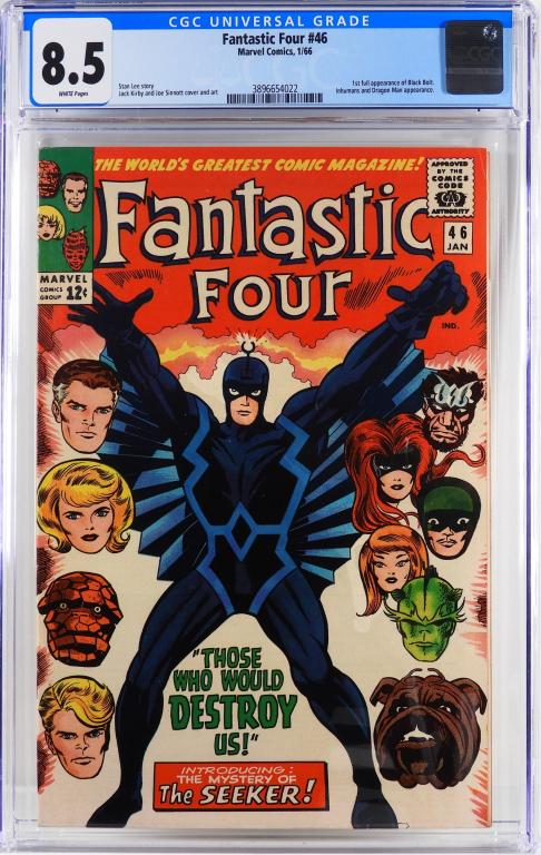 Marvel Comics Fantastic Four #46 CGC 8.5 (1 of 2)