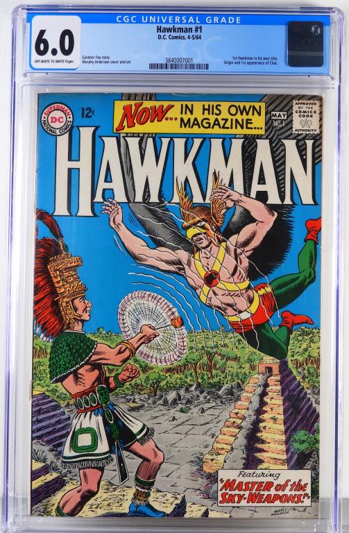 DC Comics Hawkman #1 CGC 6.0 (1 of 2)