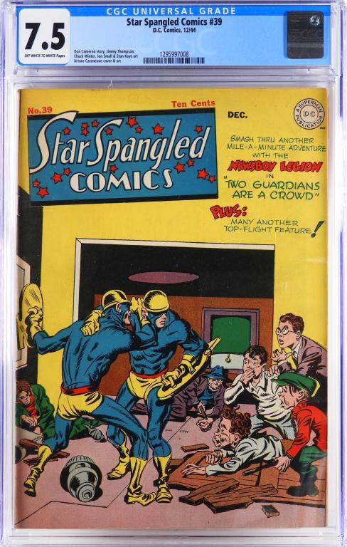 DC Comics Star Spangled Comics #39 CGC 7.5 (1 of 2)