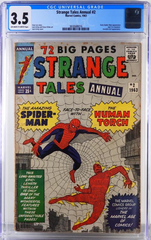 Marvel Comics Strange Tales Annual #2 CGC 3.5 (1 of 2)