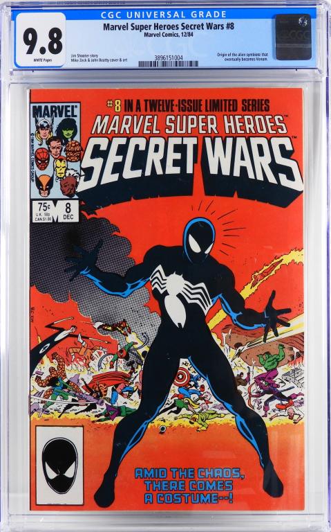 Marvel Super Heroes Secret Wars #8 CGC 9.8 (1 of 2)