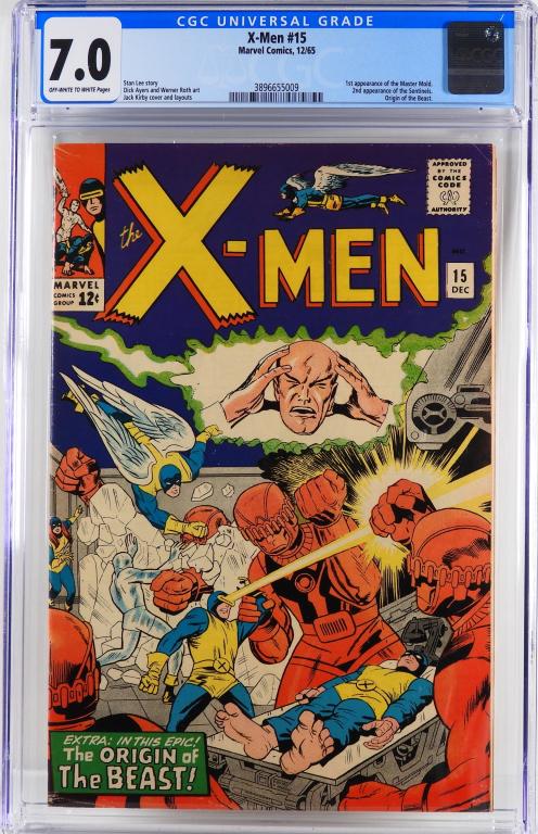 Marvel Comics X-Men #15 CGC 7.0 (1 of 2)