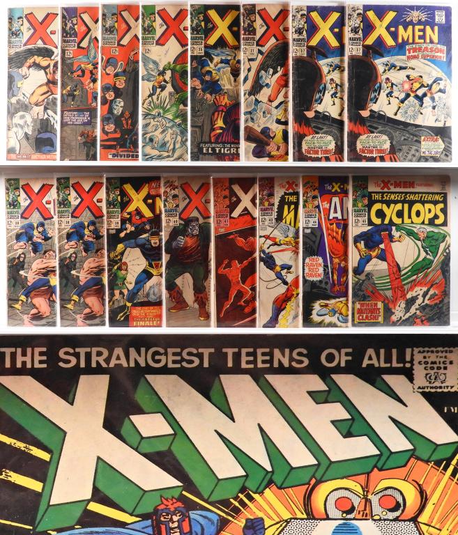 25PC Marvel Comics X-Men #19-#70 Group (1 of 4)