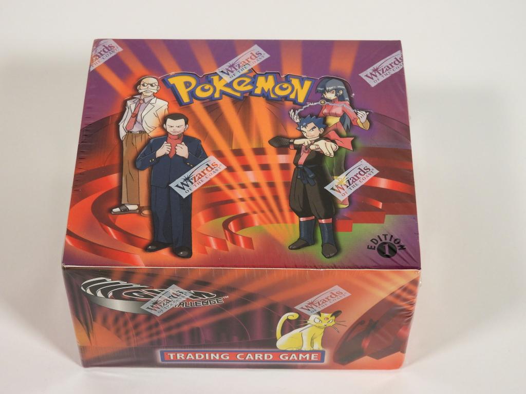 Pokemon Gym Challenge 1st Ed. Sealed Booster Box (1 of 7)