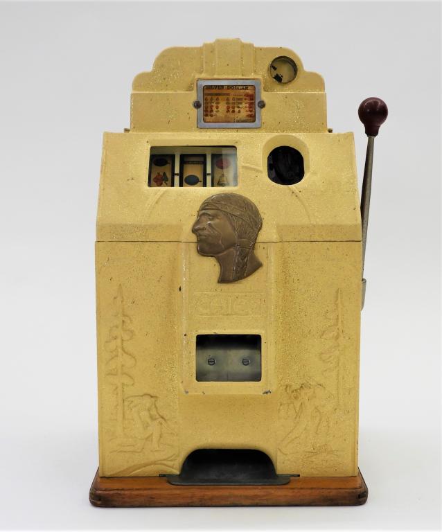 O.D. Jennings Chief Silver Dollar Slot Machine (1 of 9)