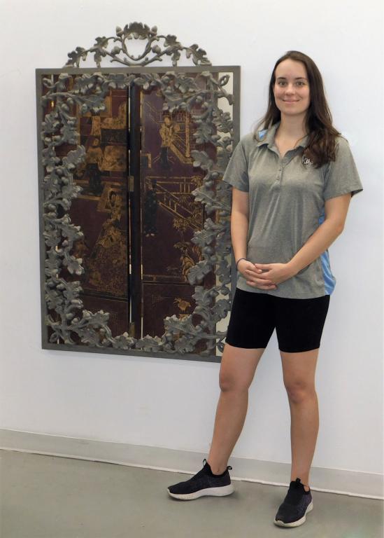 LG High Style Cast Iron Acorn & Leaf Hall Mirror (1 of 3)