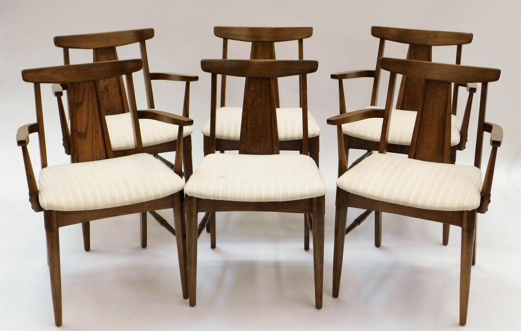 6PC MCM Dining Chairs (1 of 9)