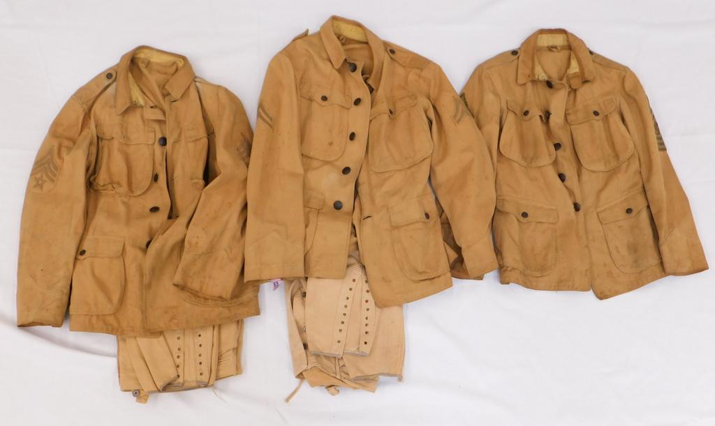 5PC WWII Military Jackets (1 of 5)
