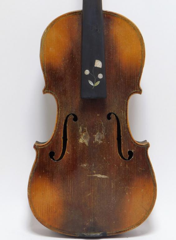 Mother of Pearl Inlaid 4/4 Violin (1 of 12)