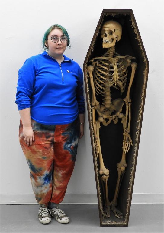 Odd Fellows Reticulated Human Skeleton. (1 of 10)