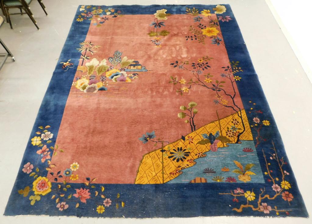 Chinese Art Deco Stunner Rug (1 of 8)