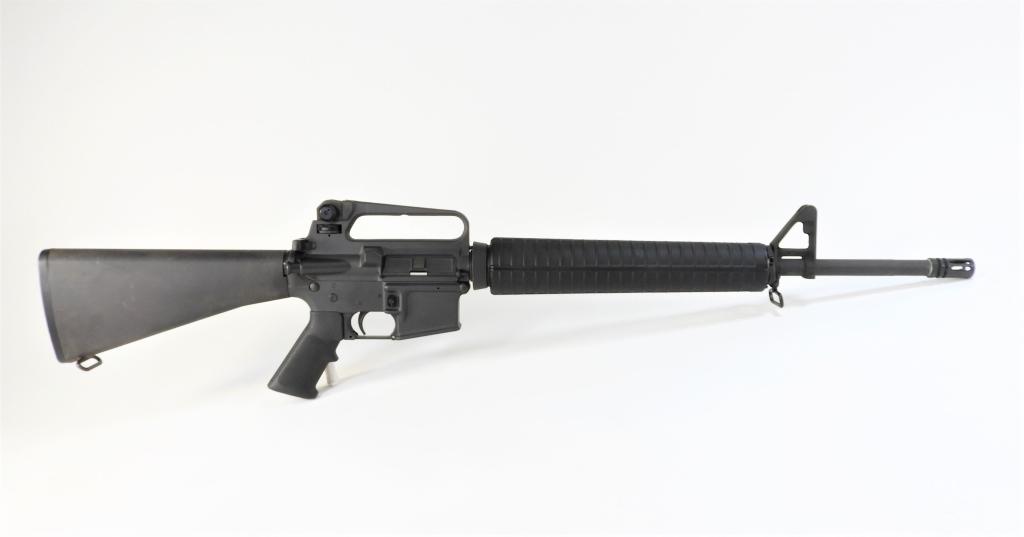 Colt Sporter Match HBAR Rifle: United States C. late 20th century .223 caliber, serial number MH 052684, composite stock, grip, and forend, parkerized finish, marked on the left side of the lower "COLT/SPORTER/MATCH HBAR/CAL. .223,