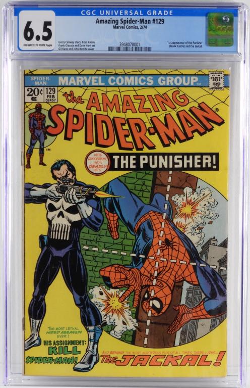 Marvel Comics Amazing Spider-Man #129 CGC 6.5 (1 of 2)