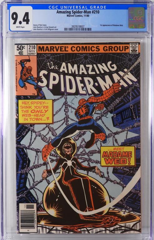 Marvel Comics Amazing Spider-Man #210 CGC 9.4 News (1 of 2)