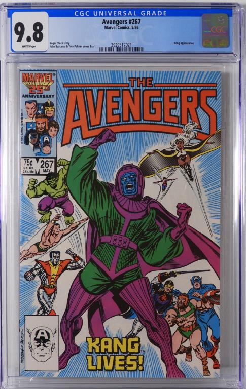 Marvel Comics Avengers #267 CGC 9.8 (1 of 2)