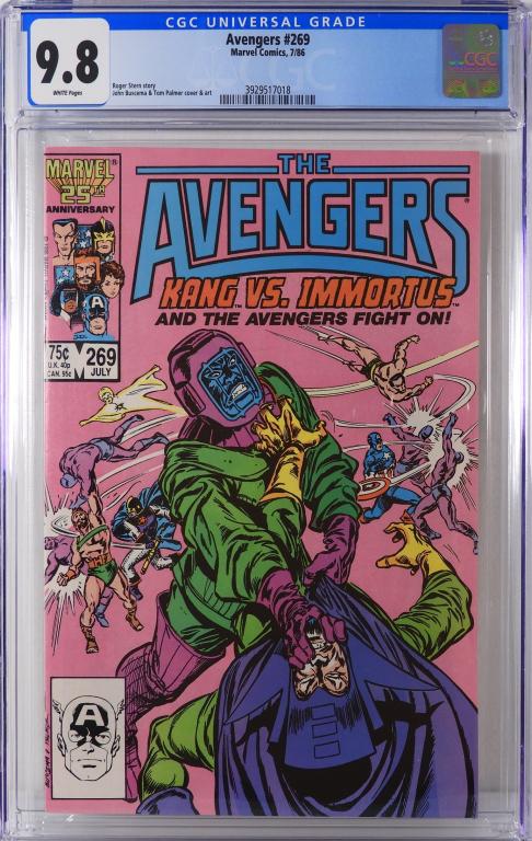 Marvel Comics Avengers #269 CGC 9.8 (1 of 2)