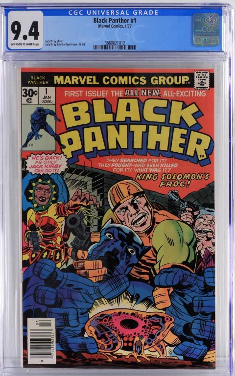 Marvel Comics Black Panther #1 CGC 9.4 (1 of 2)
