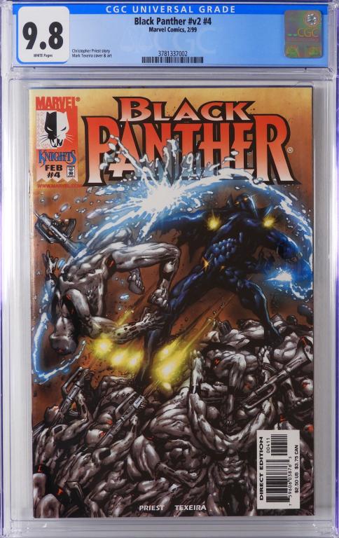 Marvel Comics Black Panther #v2 #4 CGC 9.8 (1 of 2)