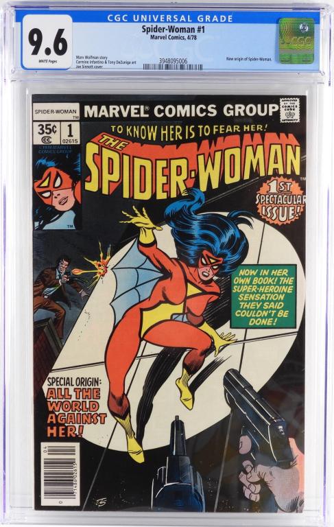 Marvel Comics Spider-Woman #1 CGC 9.6 (1 of 2)
