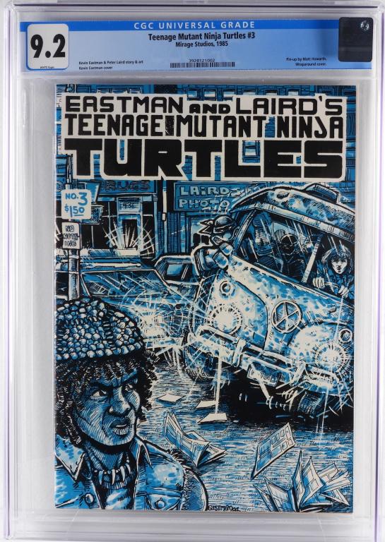 Mirage Teenage Mutant Ninja Turtles #3 CGC 9.2 (1 of 2)