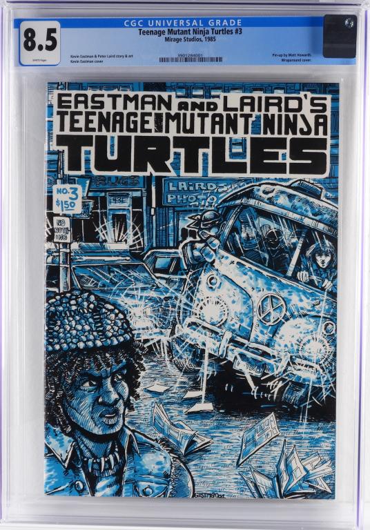 Mirage Teenage Mutant Ninja Turtles #3 CGC 8.5 (1 of 2)