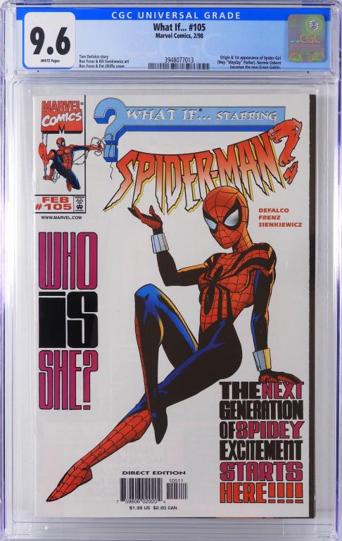 Marvel Comics What If... #105 CGC 9.6 (1 of 2)