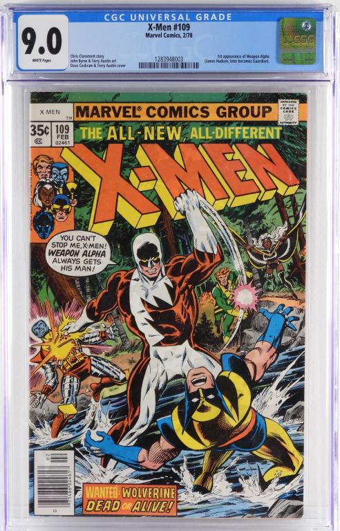 Marvel Comics X-Men #109 CGC 9.0 (1 of 2)
