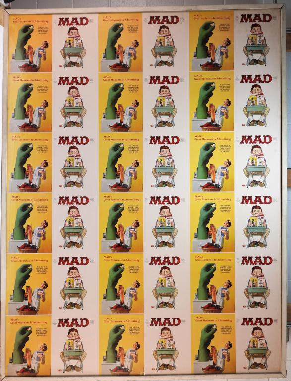 MAD Magazine #101 Cover Uncut Printing Proof Sheet (1 of 4)