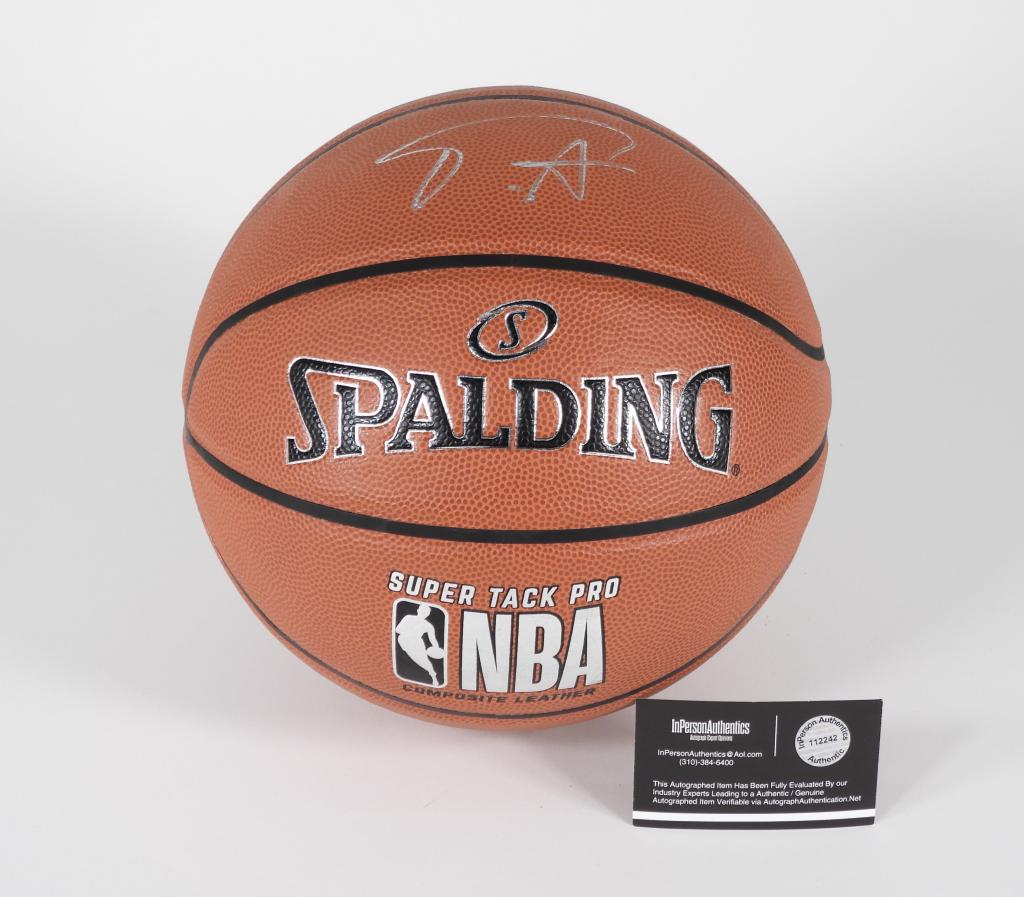 Giannis Antetokounmpo Autographed Basketball (1 of 3)