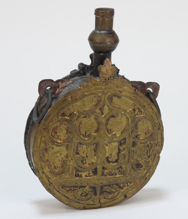 Persian Brass Powder Flask (1 of 6)