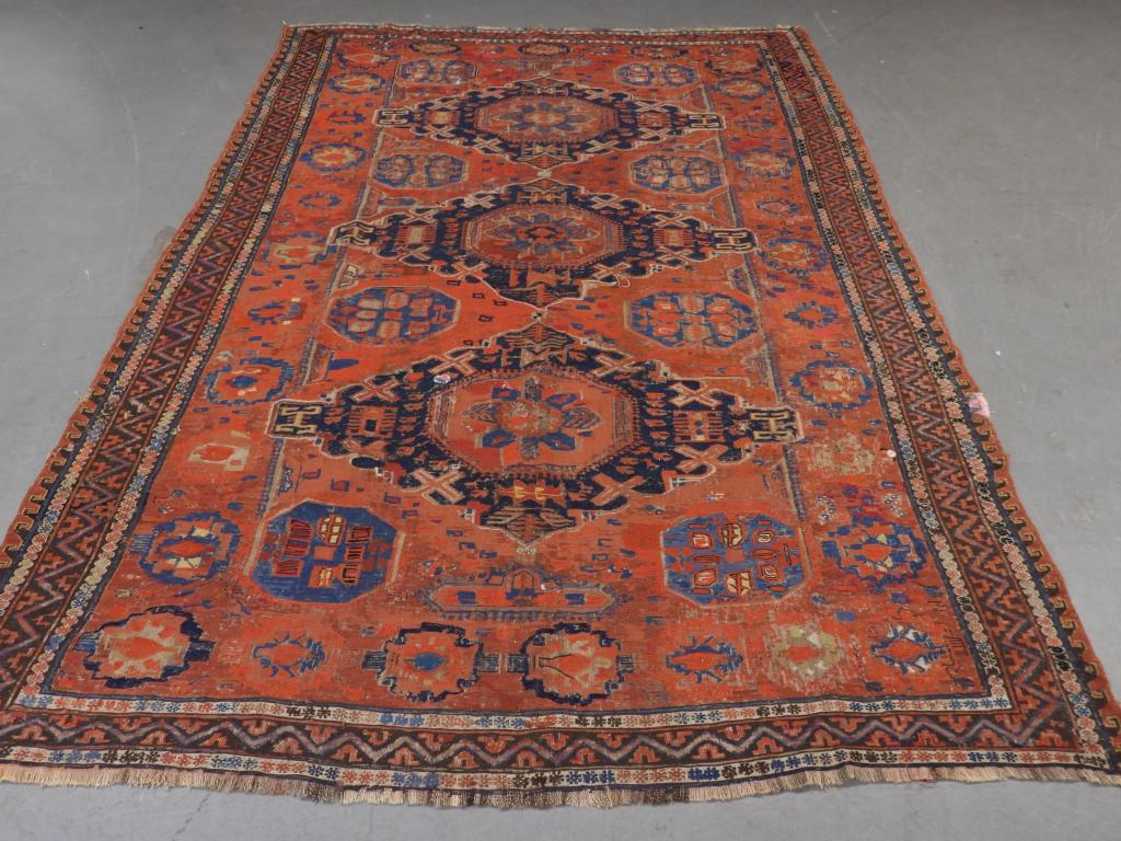 Flat Weave Sumak Carpet Rug (1 of 10)