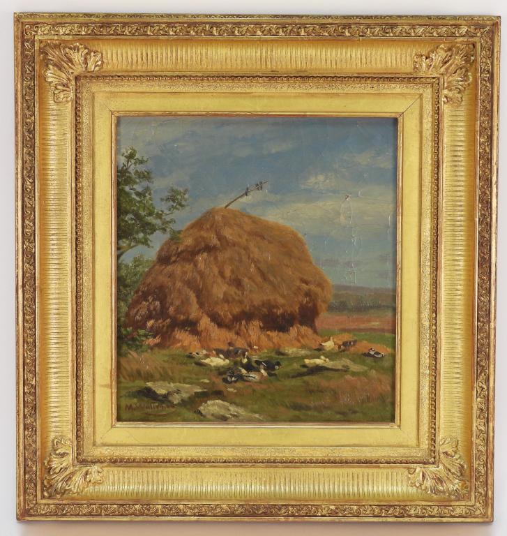 Marcus Waterman Farm Landscape Painting (1 of 6)