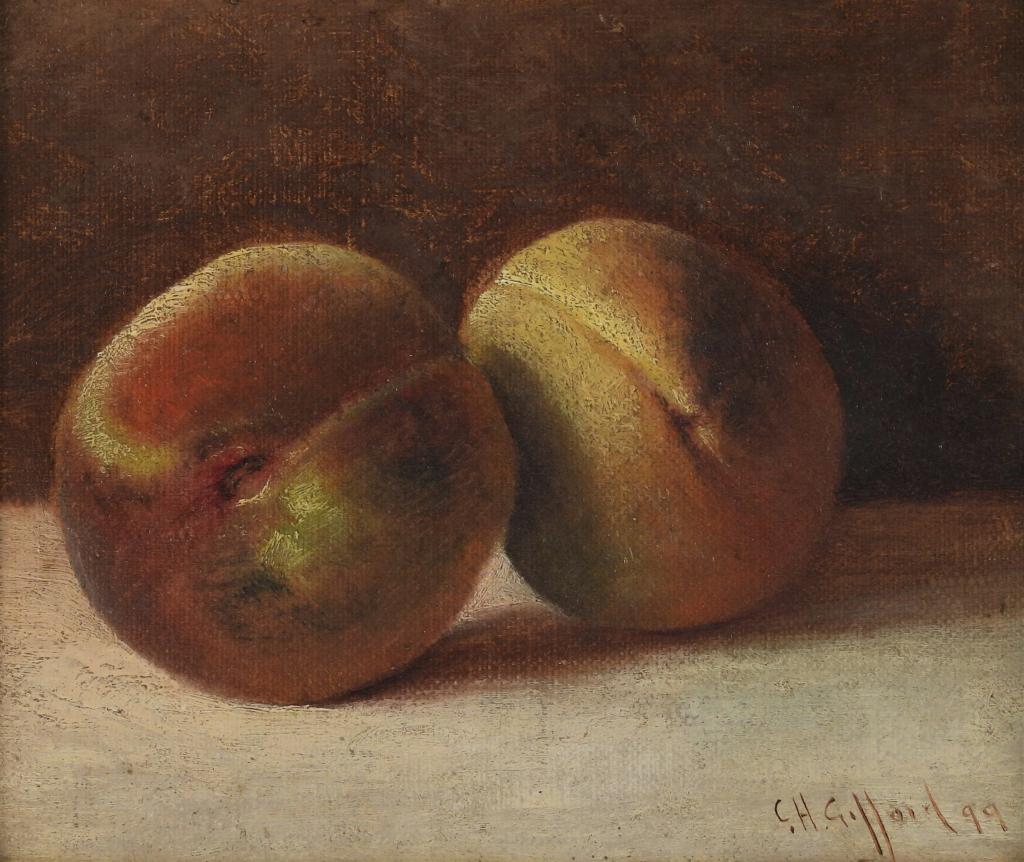 Charles Gifford Peaches Still Life Painting (1 of 5)