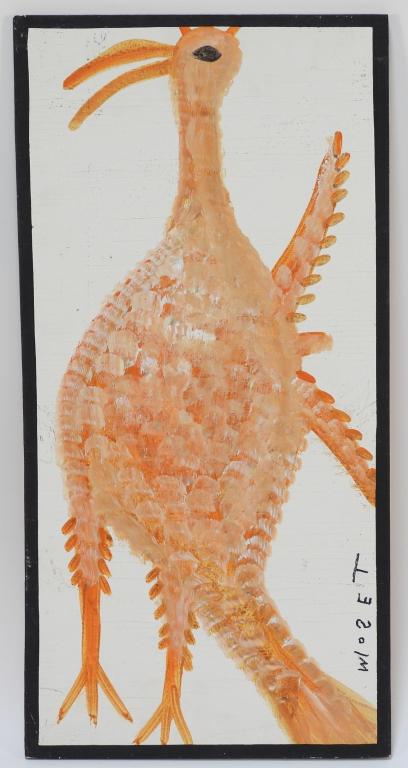 Mose Tolliver Folk Art Bird Painting (1 of 6)