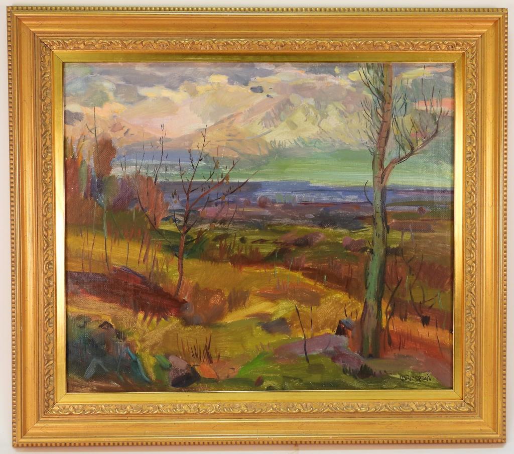 Avetis Mkrtchyan Rolling Hills Landscape Painting (1 of 6)