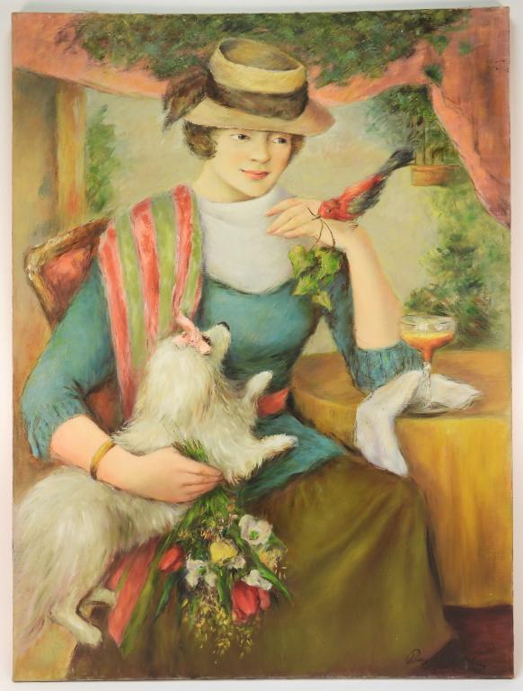 Peggy Dodds Portrait Painting of Beautiful Woman (1 of 8)