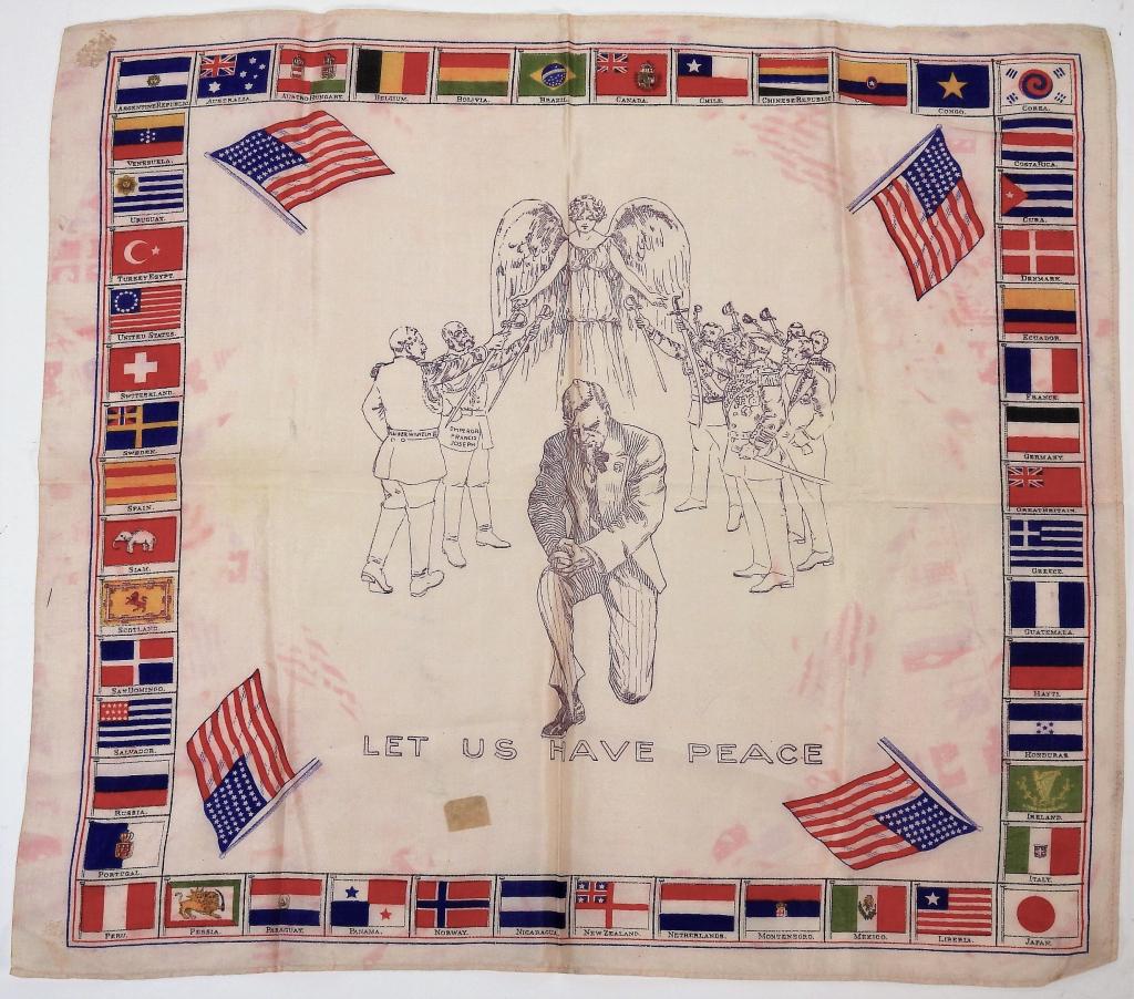 C1912 World Leader International Flag Handkerchief (1 of 7)