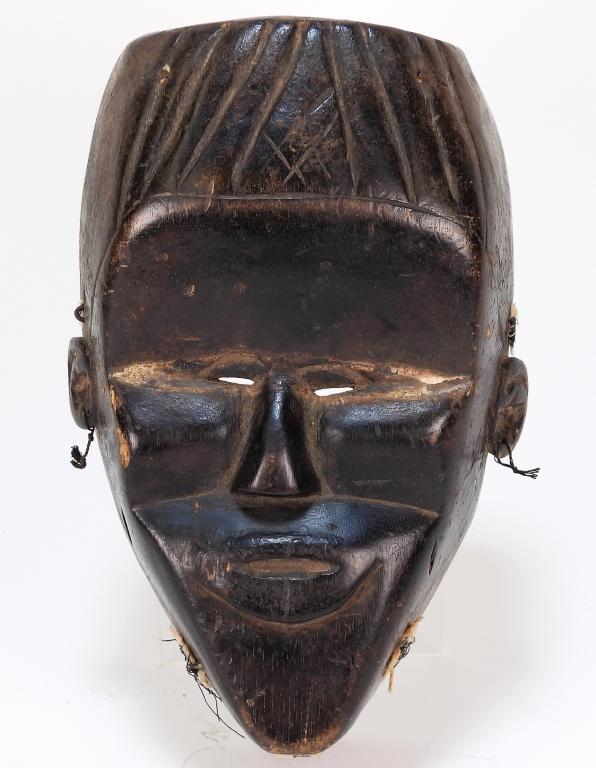 African Mano Tribe Carved Wood Dan Mask (1 of 5)