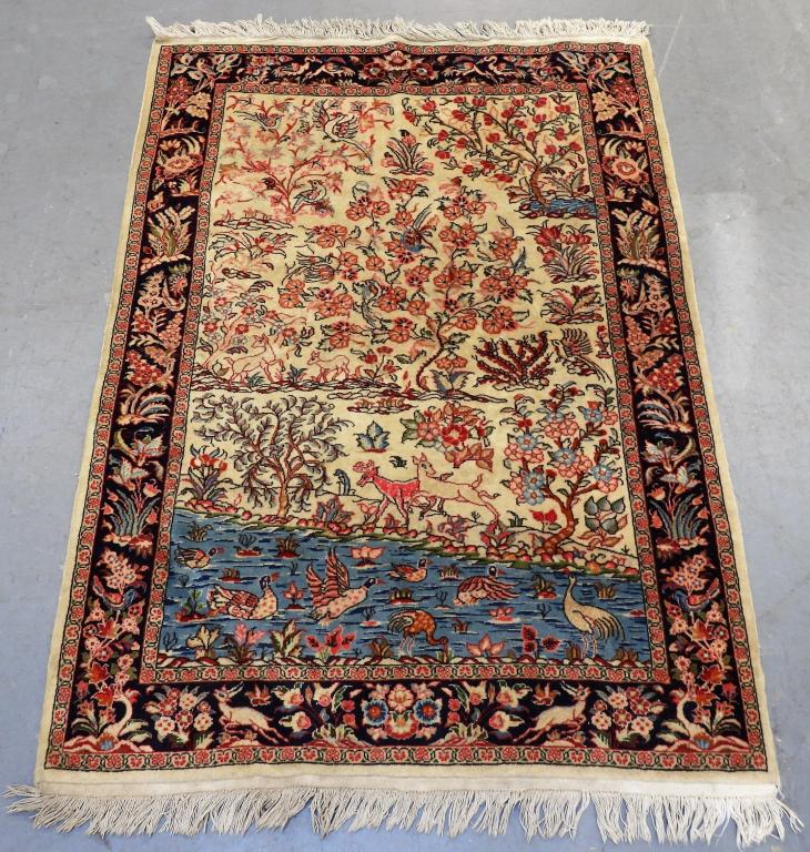 Middle Eastern Pictorial Rug (1 of 7)
